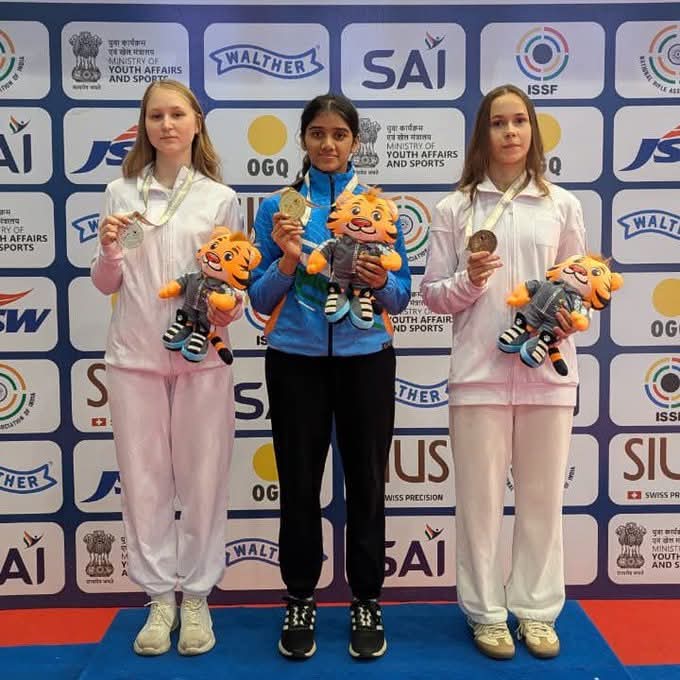 ISSF ജൂനിയർ ലോകകപ്പിൽ ഇന്ത്യയ്ക്ക് സ്വർണം