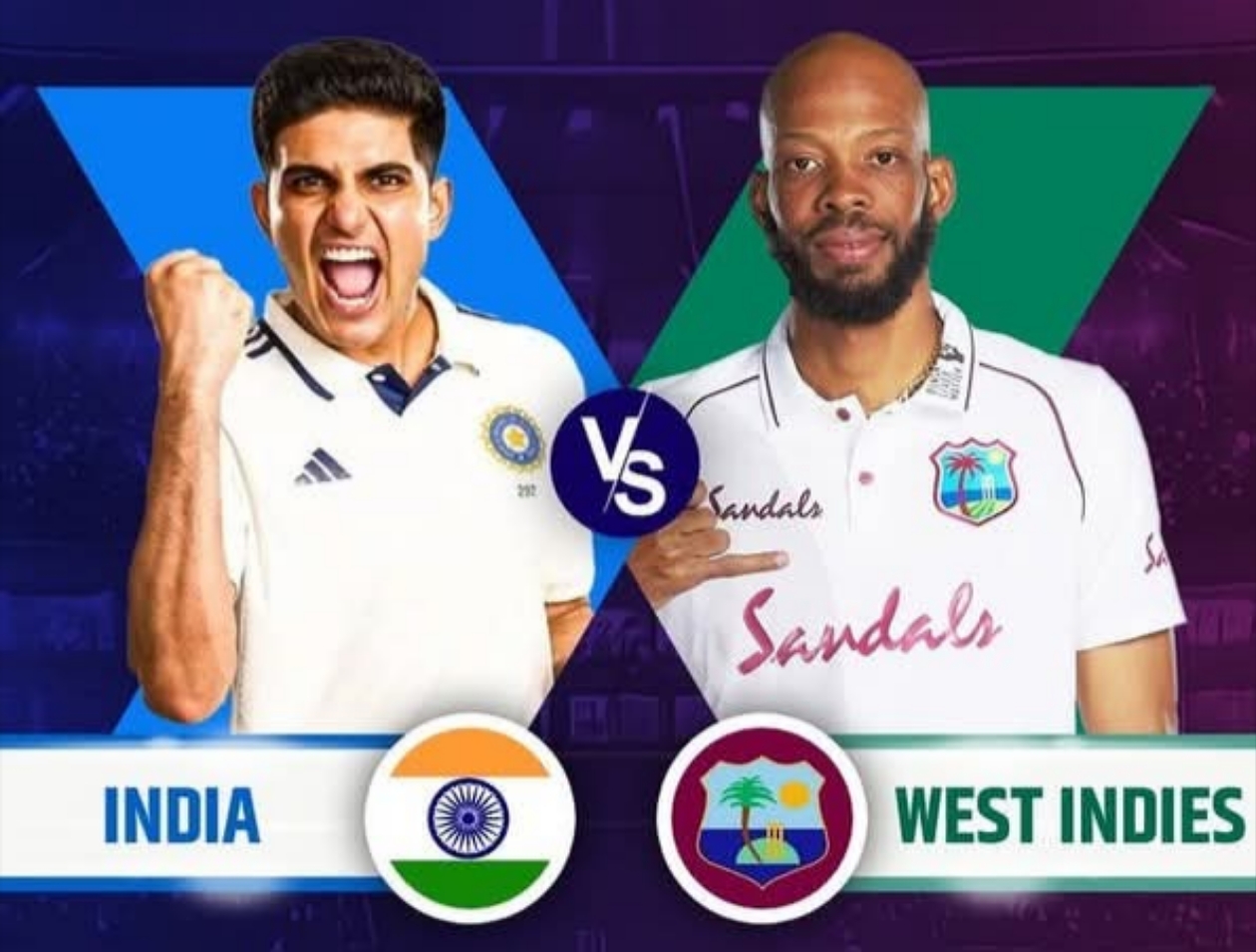 ഇന്ത്യ- വെസ്റ്റ് ഇൻഡീസ് ടെസ്റ്റ് പരമ്പര ഇന്ന് ആരംഭിക്കും. 