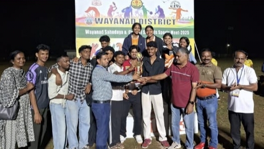 വയനാട് ജില്ലാ സെൻട്രൽ സ്പോർട്സ് മീറ്റിൽ ഭവൻസ് ഓവറോൾ ചാമ്പ്യൻഷിപ്പ്