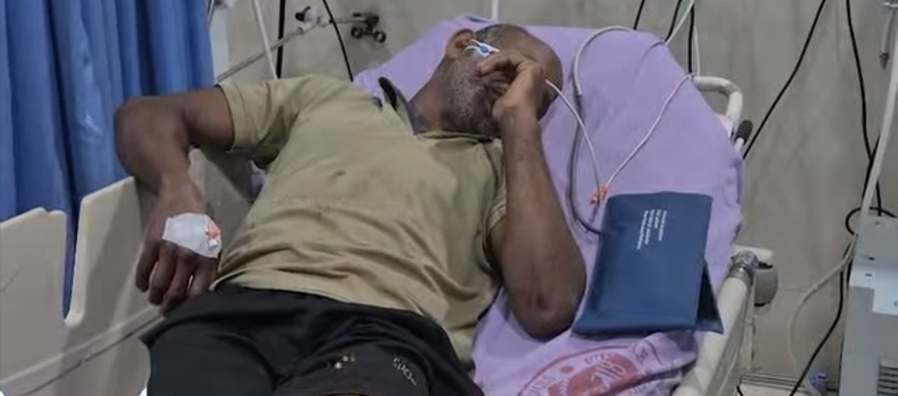 കാട്ടാനയുടെ ആക്രമണത്തില്‍ യുവാവിന് പരിക്ക്