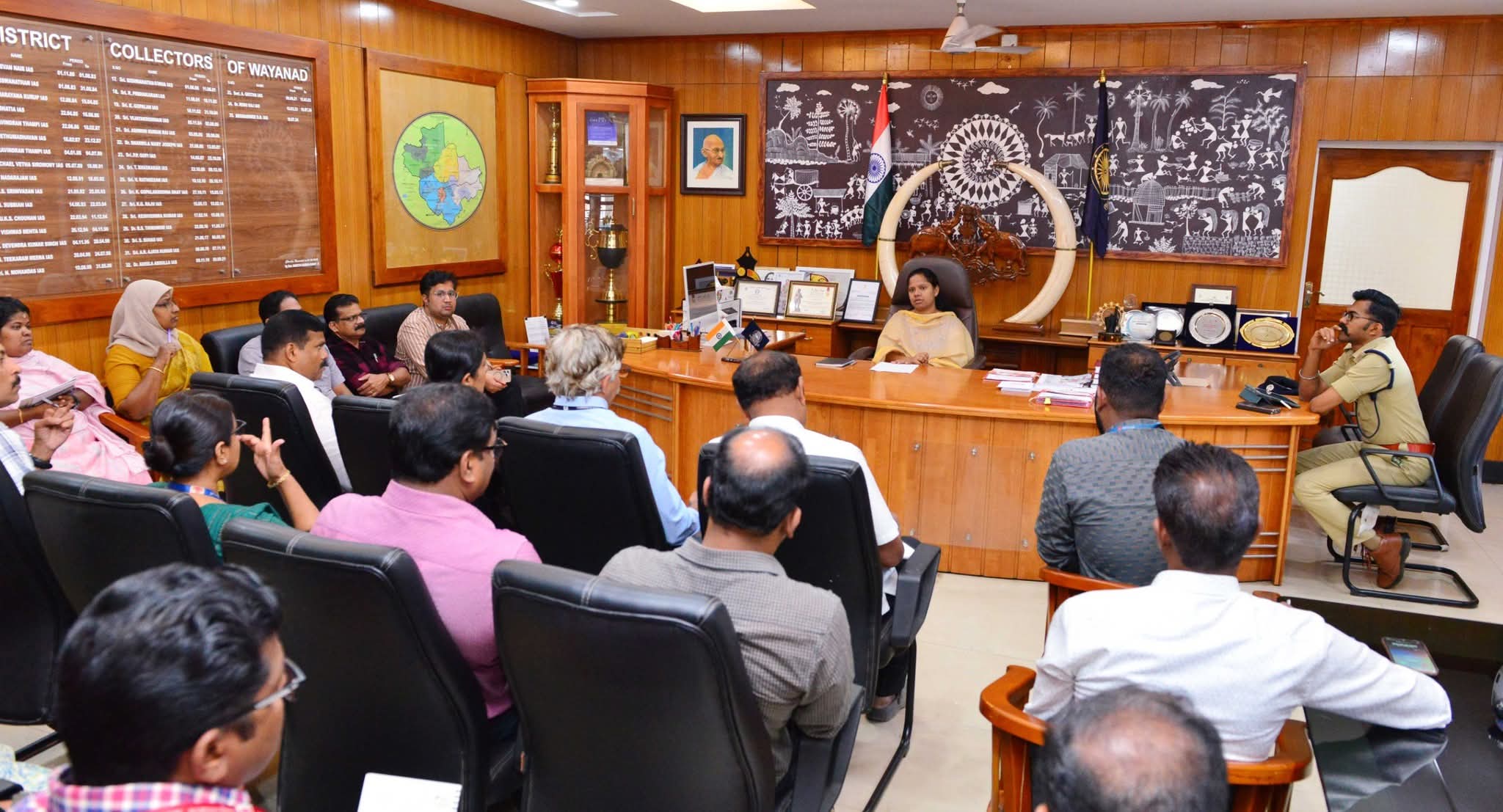 ടൗണ്ഷിപ്പ് ഉദ്ഘാടനം: ഒരുക്കങ്ങൾ വിലയിരുത്തി ജില്ലാ ഭരണകൂടം