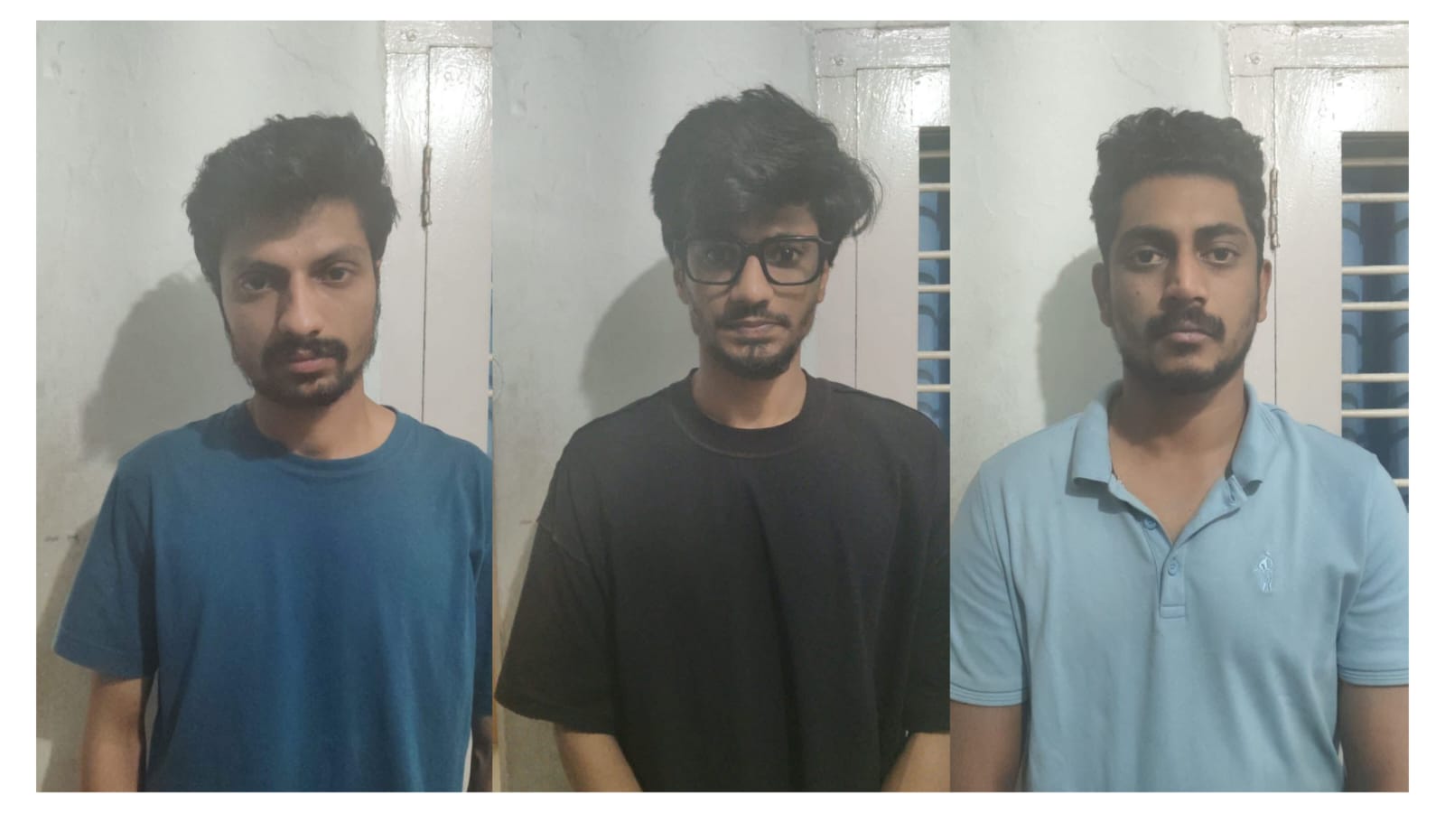 മുത്തങ്ങയിൽ 4.73 ഗ്രാം എം.ഡി.എം.എയുമായി മൂന്ന് യുവാക്കള് പിടിയില്