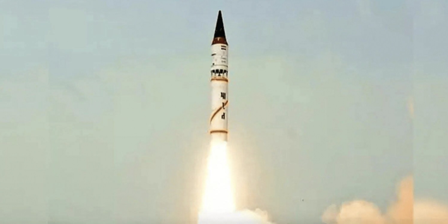 അഗ്നി – 3 ബലിസ്റ്റിക്‌ മിസൈൽ ഇന്ത്യ വിജയകരമായി പരീക്ഷിച്ചു