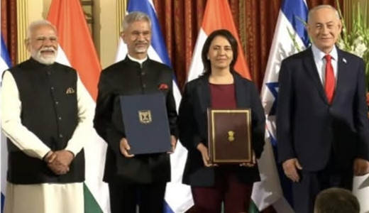 നിരവധി മേഖലകളിൽ സഹകരണം ശക്തമാക്കി ഇന്ത്യയും ഇസ്രായേലും. ഇന്ത്യ-ഇസ്രായേൽ ബന്ധത്തിന് ശക്തമായ അടിത്തറയെന്ന് പ്രധാനമന്ത്രി നരേന്ദ്രമോദി.