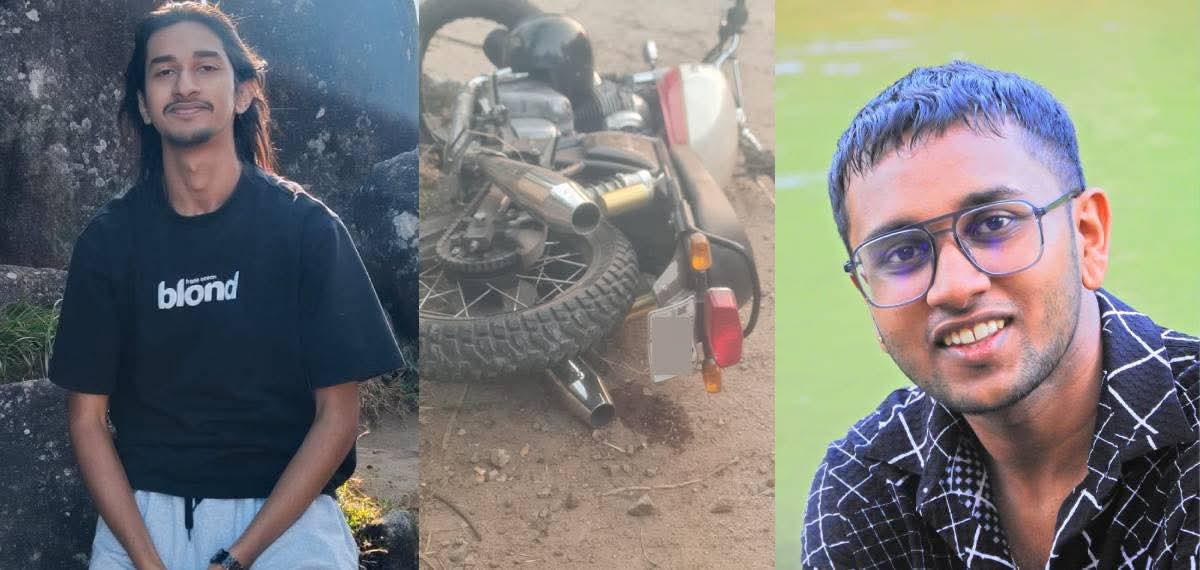 ബൈക്ക് നിയന്ത്രണംവിട്ട് ഓടയിലേക്ക് മറിഞ്ഞു;  സഹോദരങ്ങൾക്ക് ദാരുണാന്ത്യം