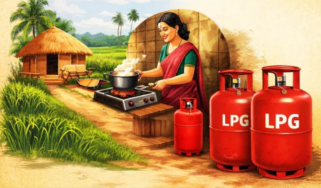 ഗാർഹിക LPG നിയന്ത്രണം ഗ്രാമീണ മേഖലയിൽ ബുക്കിംഗ് ഇടവേള 45 ദിവസമാക്കി