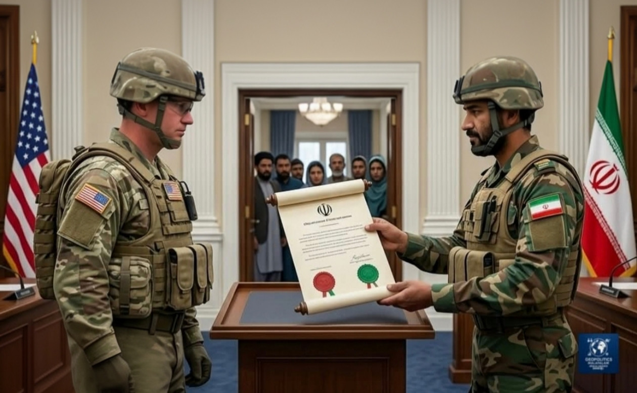 യുദ്ധം അവസാനിപ്പിക്കാൻ ഇറാന്റെ നിബന്ധനകൾ