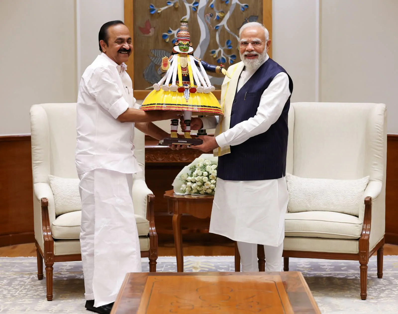 പ്രധാനമന്ത്രിയെക്കണ്ട് വി.ഡി.സതീശൻ