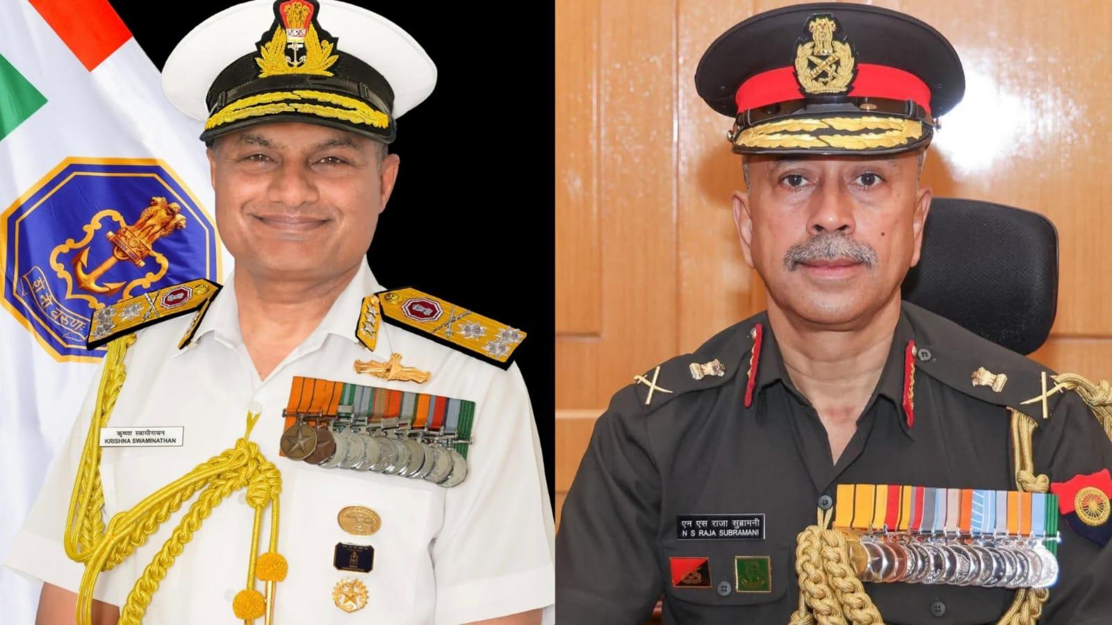 രാജ്യത്ത് സംയുക്ത സൈനിക മേധാവിയെ നിയമിച്ചു, നാവിക സേനയ്ക്കും പുതിയ തലവൻ