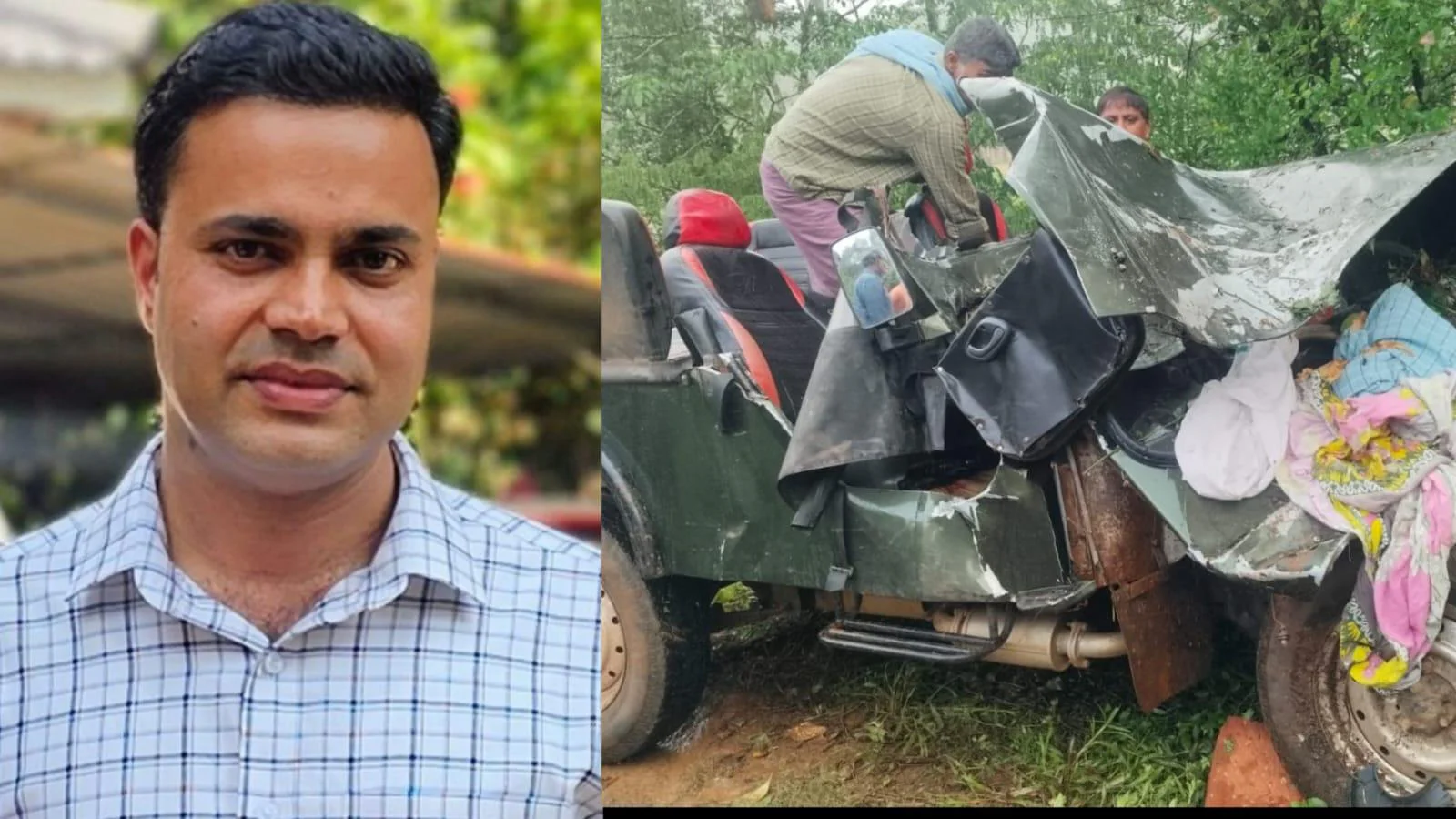 ജീപ്പ് നിയന്ത്രണം വിട്ട് മറിഞ്ഞ് ലീഗൽ മെട്രോളജി ഓഫീസർക്ക് ദാരുണാന്ത്യം : മൂന്നുപേർക്ക് പരിക്ക്