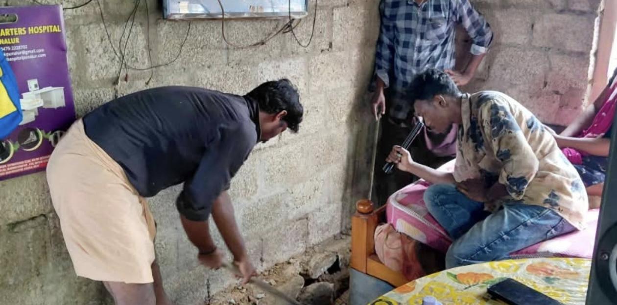 ഉറങ്ങിക്കിടന്ന പെൺകുട്ടിക്ക് പാമ്പ് കടിയേറ്റു