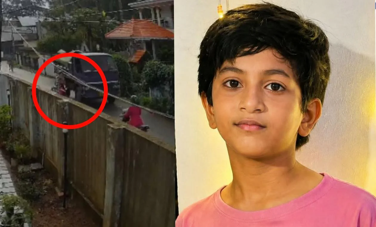 മാതാവിനൊപ്പം സ്‌കൂട്ടറിൽ സഞ്ചരിച്ച 14-കാരൻ ലോറിക്കടിയിൽപ്പെട്ട് മരിച്ചു