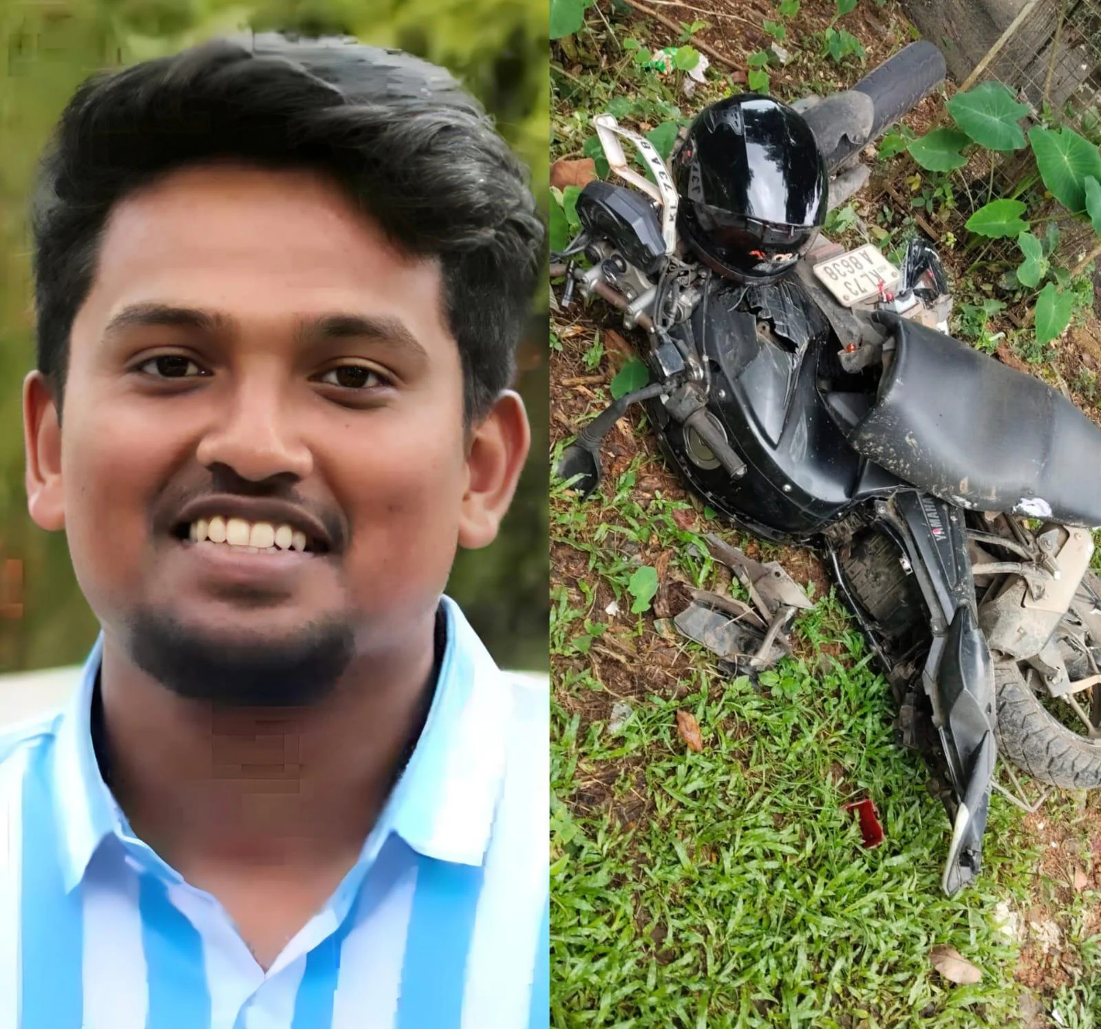 താമരശ്ശേരിയിൽ ബസ്സും ബൈക്കും കൂട്ടിയിടിച്ച് വയനാട് സ്വദേശിയായ യുവാവ് മരിച്ചു; സഹയാത്രികന് ഗുരുതര പരിക്ക്