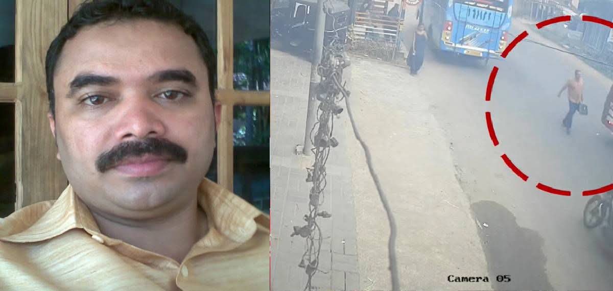 കെഎസ്ആര്‍ടിസി ബസിനടിയിലേക്ക് വീണ് 52കാരന് ദാരുണാന്ത്യം.