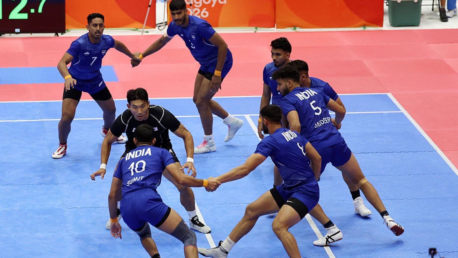 പുരുഷ കബഡിയിൽ തകർപ്പൻ വിജയം കൊയ്ത് ടീം ഇന്ത്യ ; ഏഷ്യൻ ഗെയിംസിൽ വീണ്ടും ഇന്ത്യയുടെ സ്വർണ്ണ നേട്ടം