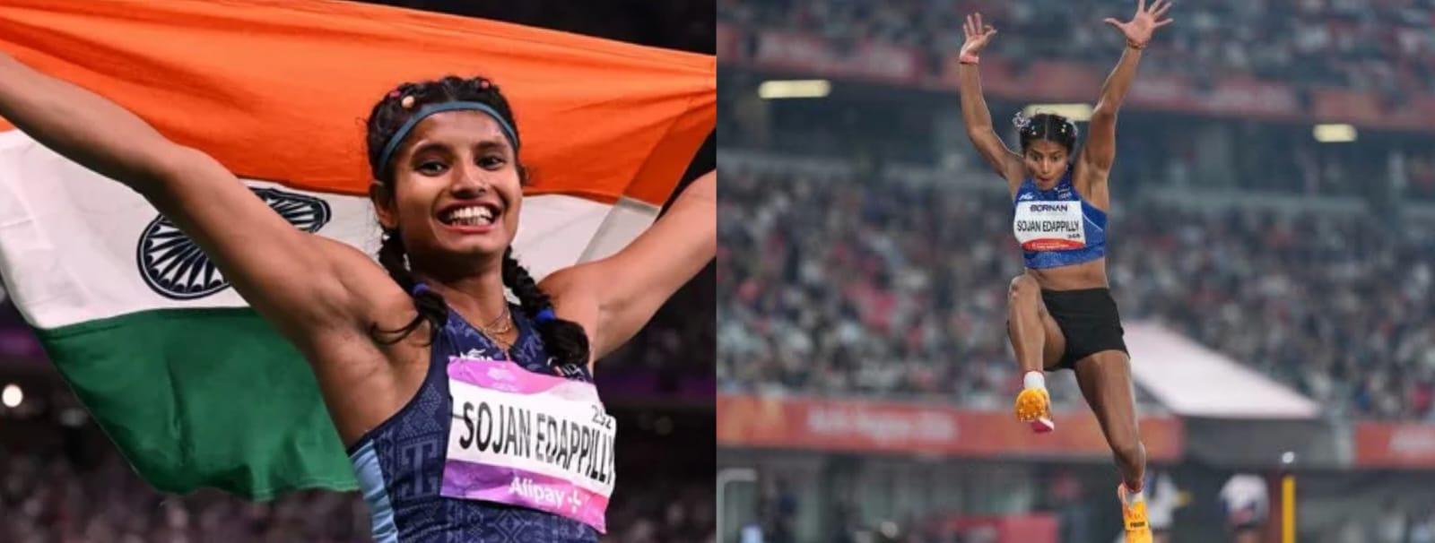 ഏഷ്യന്‍ ഗെയിംസ് ലോങ്ജംപില്‍ മലയാളി താരം ആന്‍സി സോജന് വെള്ളി